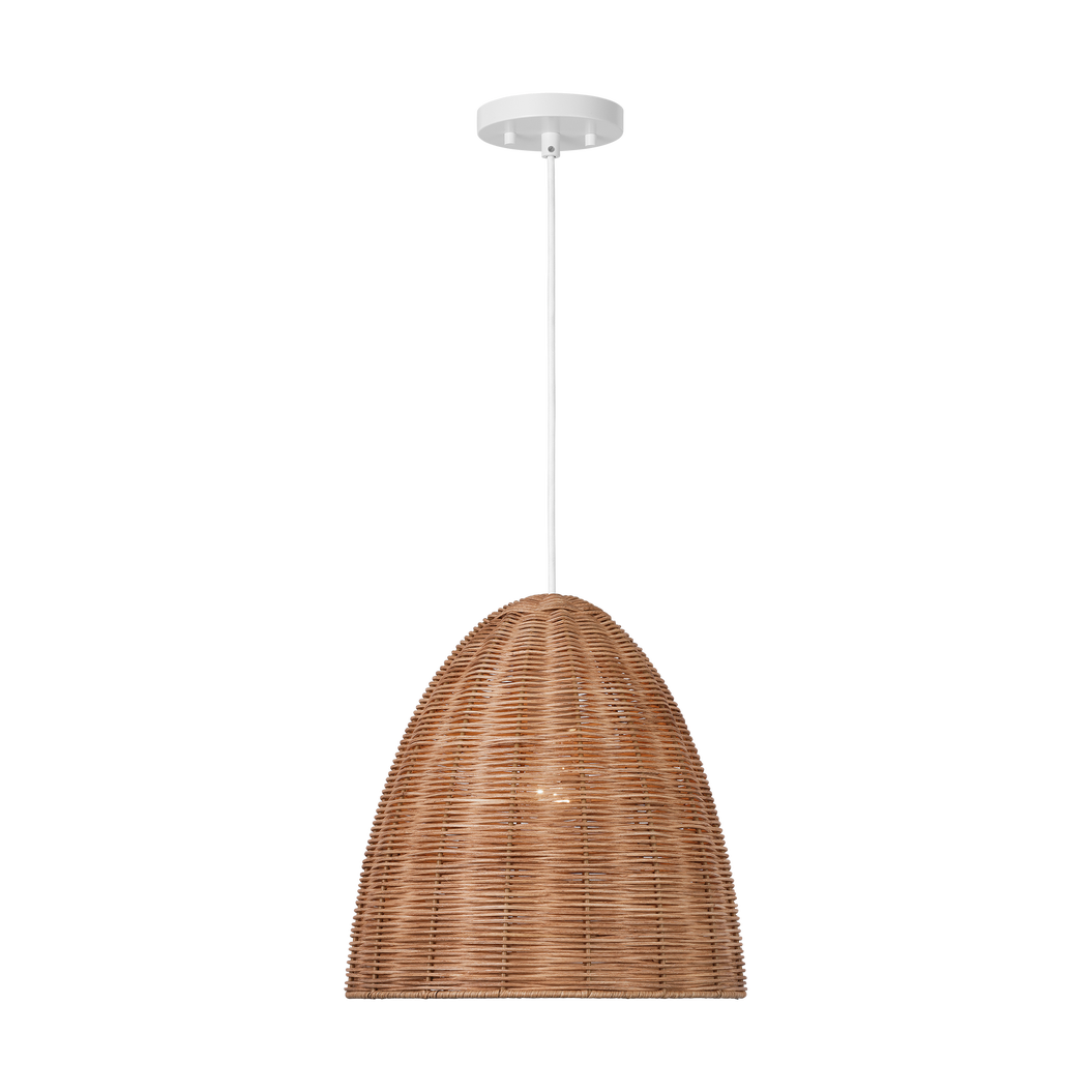 Norman Medium Wicker Pendant