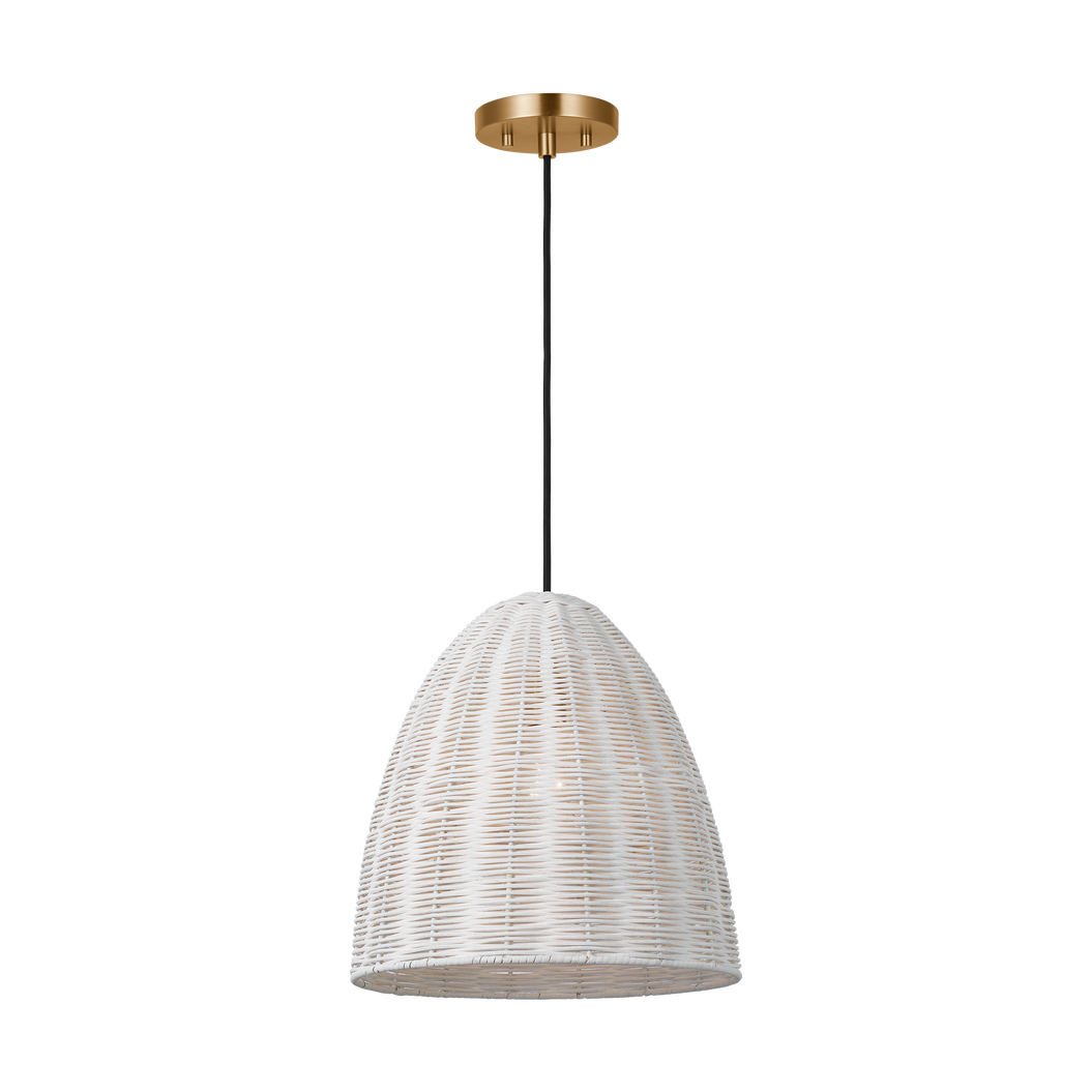 Norman Medium Wicker Pendant