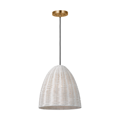 Norman Medium Wicker Pendant