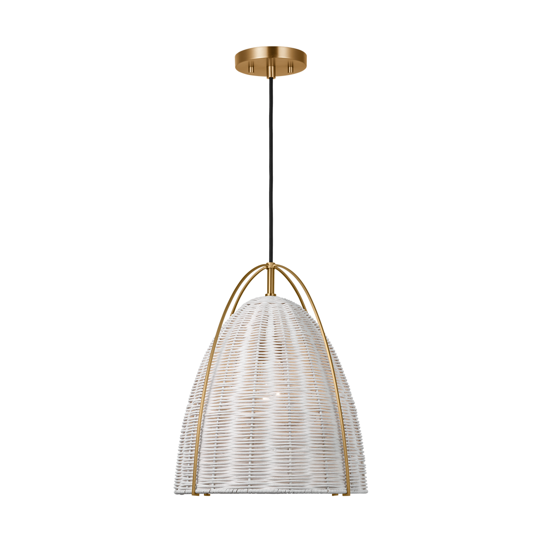 Norman Medium Wicker Pendant