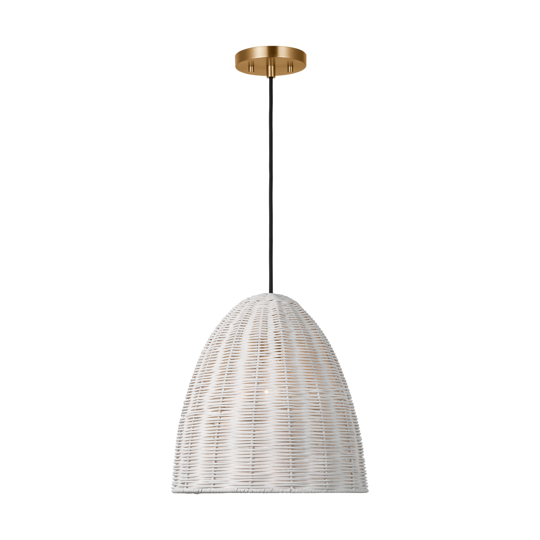 Norman Medium Wicker Pendant