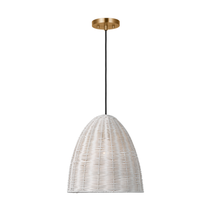 Norman Medium Wicker Pendant