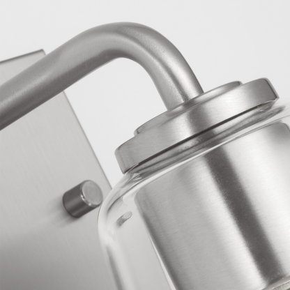 Miles Small Clear Glass Vanity