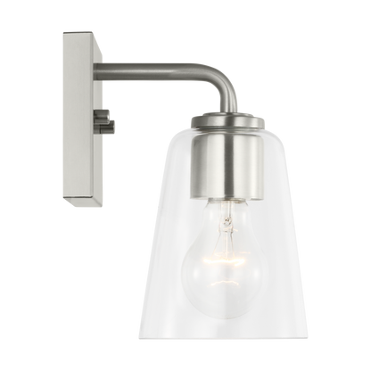 Miles Small Clear Glass Vanity