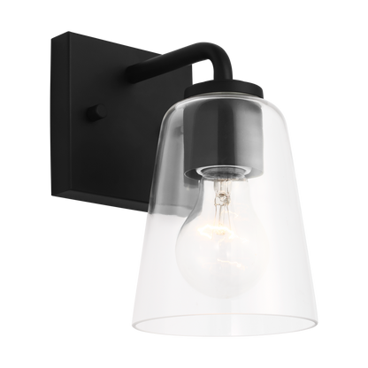 Miles Small Clear Glass Vanity