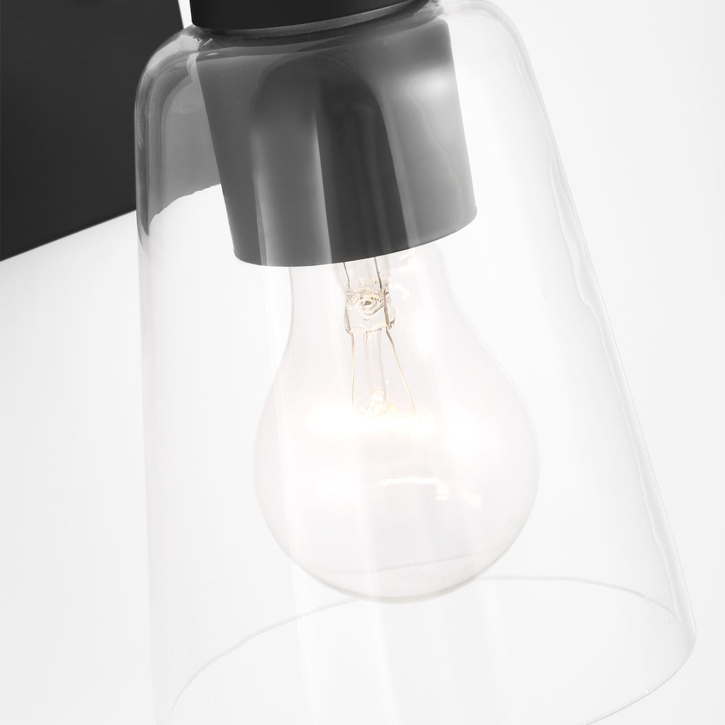 Miles Small Clear Glass Vanity