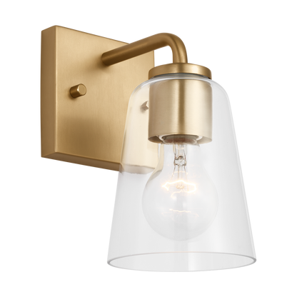 Miles Small Clear Glass Vanity