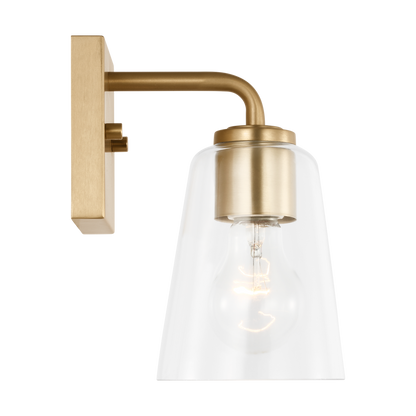 Miles Small Clear Glass Vanity