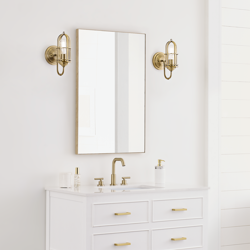 Urban Renewal 1-Light Cage Sconce