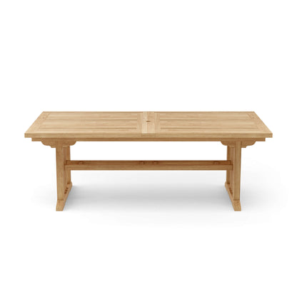 Sahara 126" Rectangular Double Extension Table