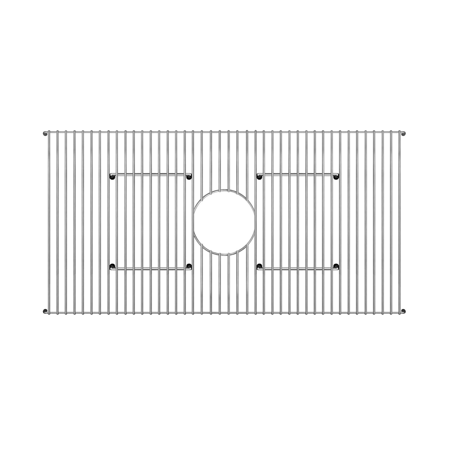 Stainless Steel Sink Grid for use with Fireclay Sink Model WHQ536