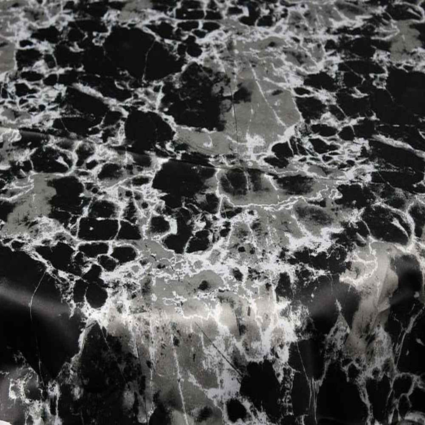 Black GRANITE - Digital Print Satin - Custom Tablecloths