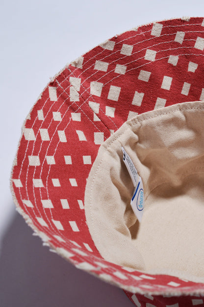 Grid Bucket Hat