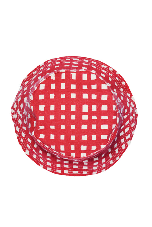 Grid Bucket Hat