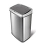 Grey 13-Gallon Stainless Steel Kitchen Trash Can with Motion Sensor | Kitchen [Metal] | Kitchen + Metal