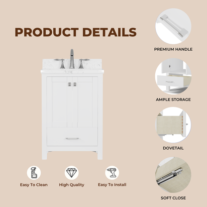 Caroline Avenue 24" Single Bath Vanity