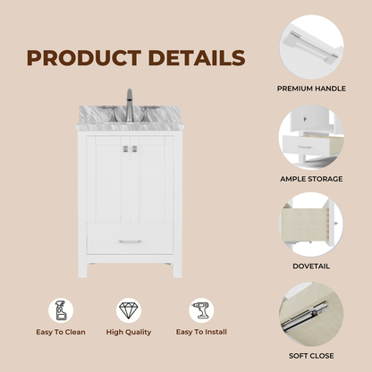 Caroline Avenue 24" Single Bath Vanity