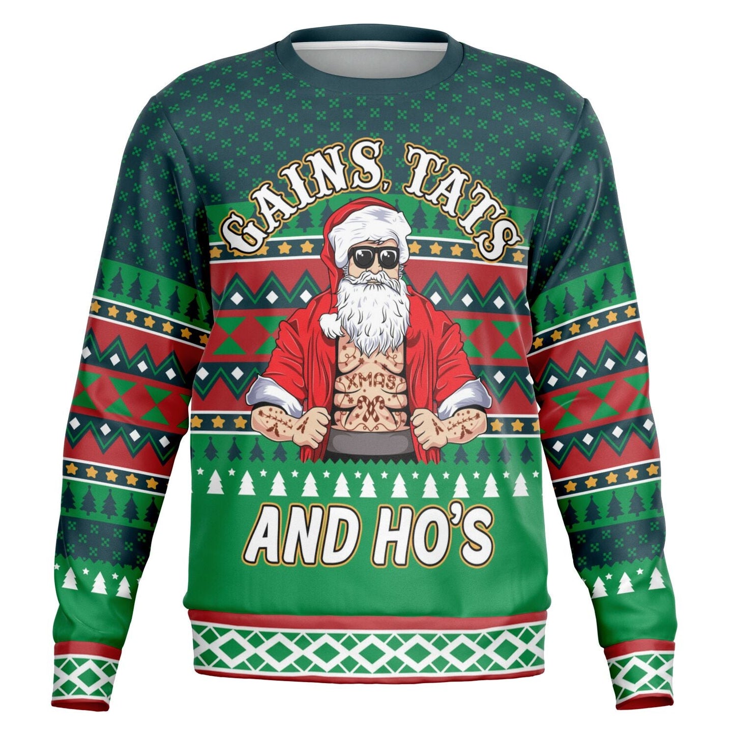 Gains Tats & Ho's Christmas Sweatshirt