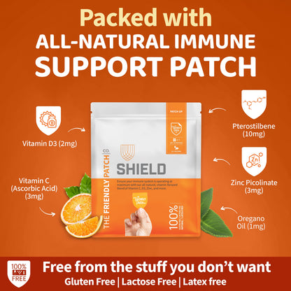 Shield Wellness Patch - travel 8 pack