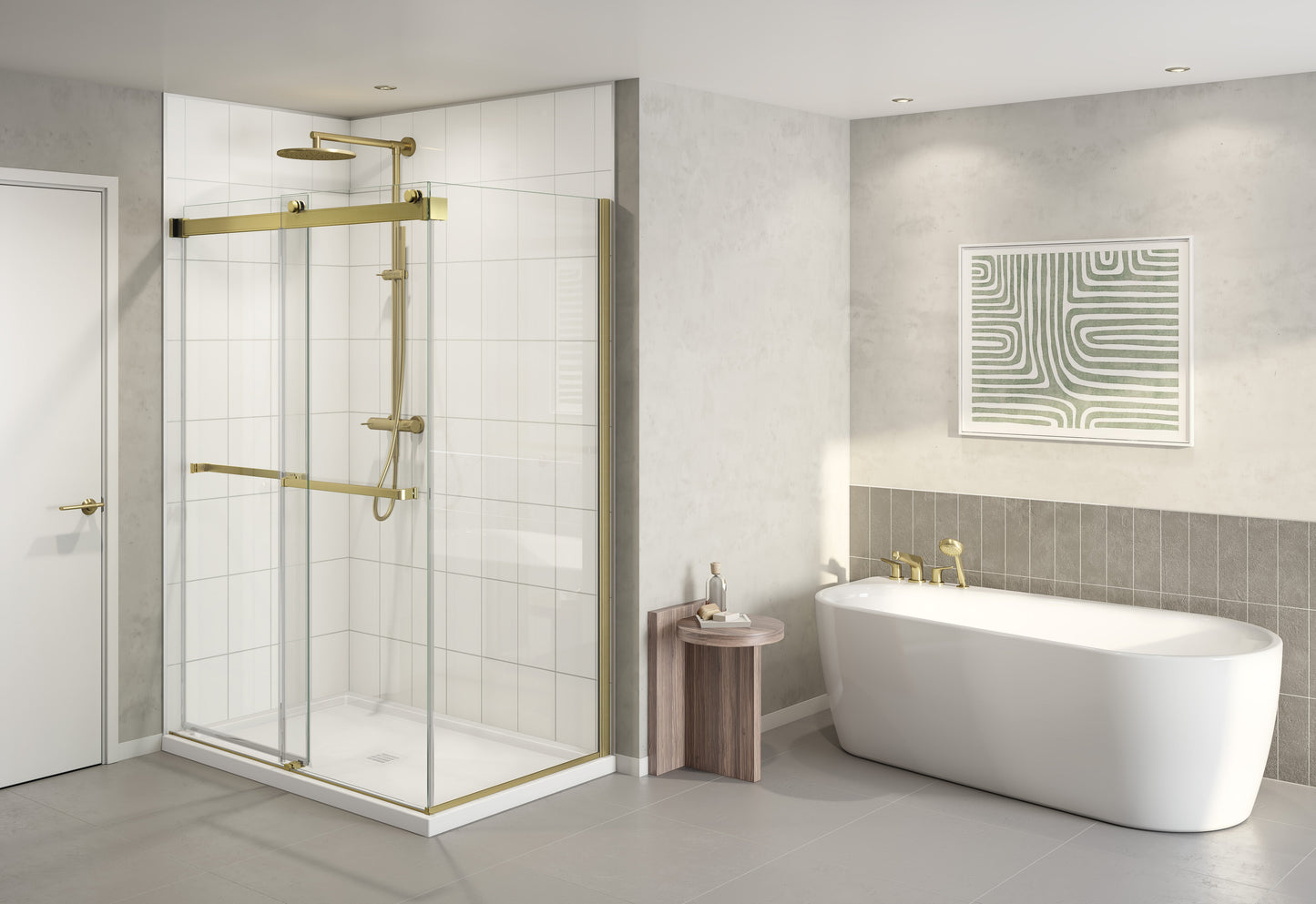 Gemini Plus 2 sided Shower Door