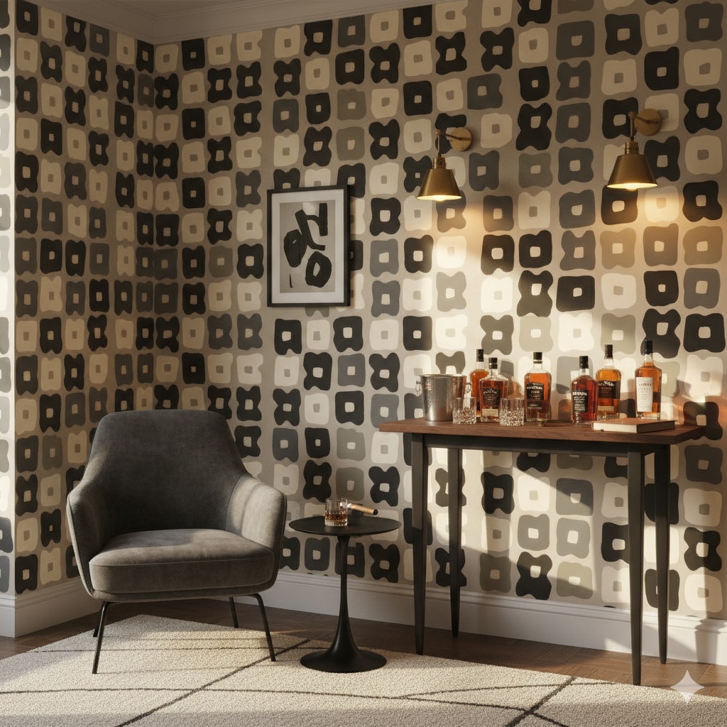 Dustbowl Tiles Wallpaper