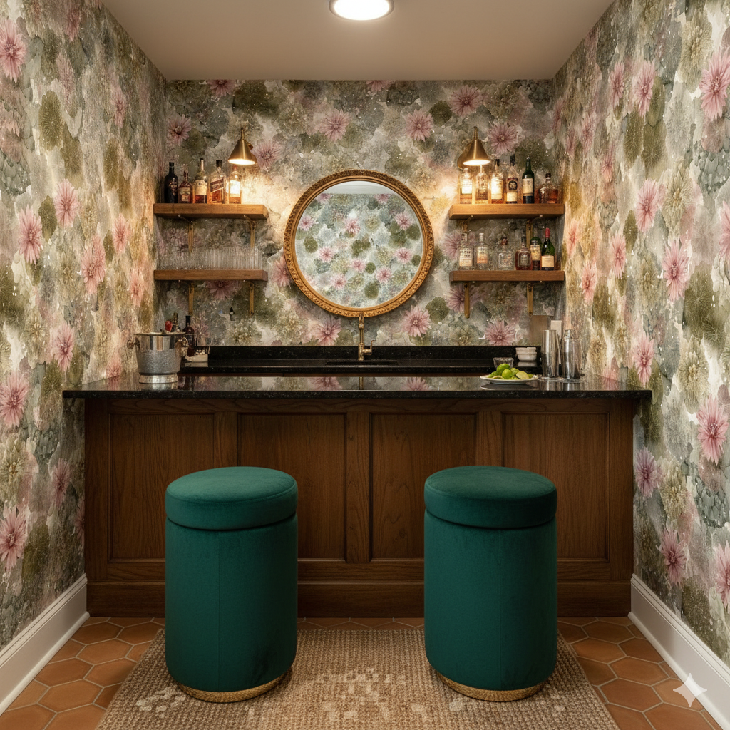 Desert Bloom Cactus Wallpaper