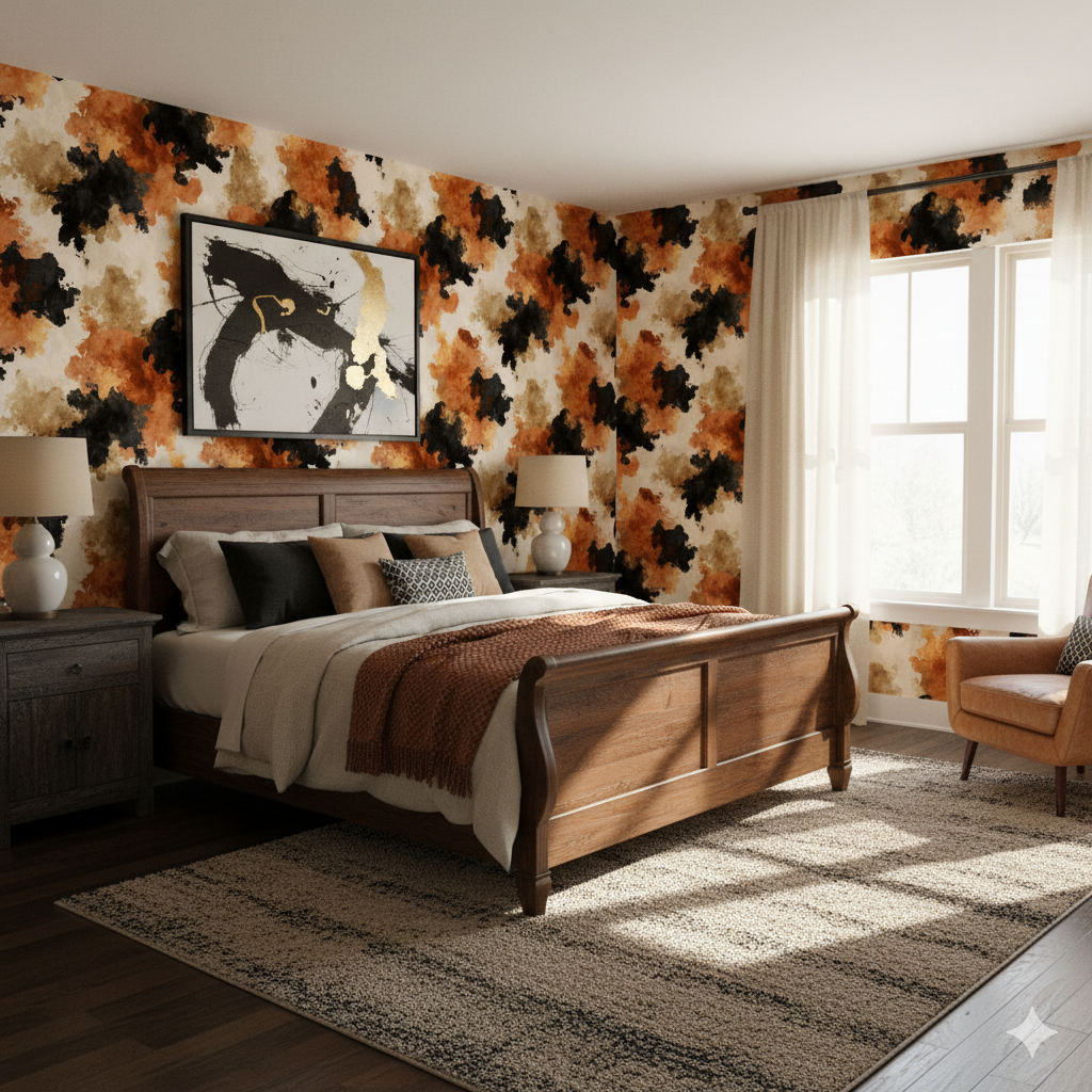 Painted Hide Wallpaper