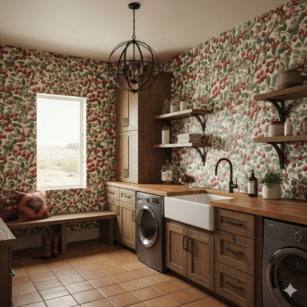 Cranberry Crawl Wallpaper