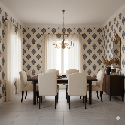 Indigo Crest Wallpaper