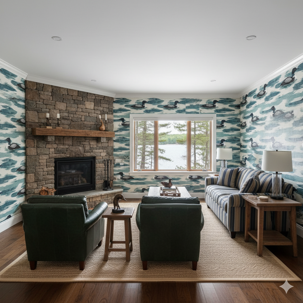 Loon Haven Wallpaper