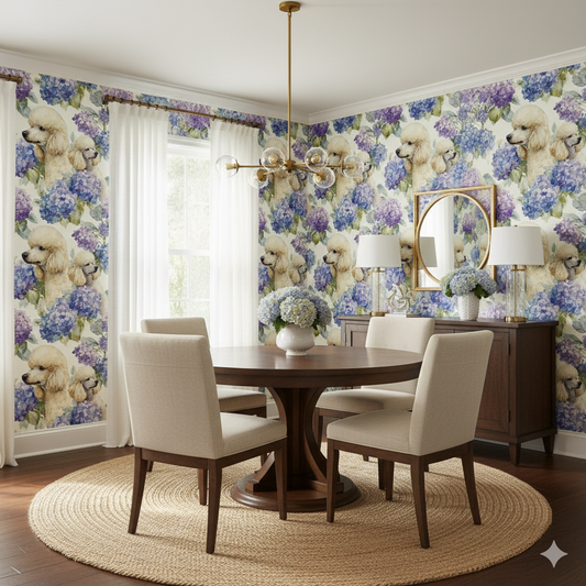 Versailles Hydrangea Wallpaper