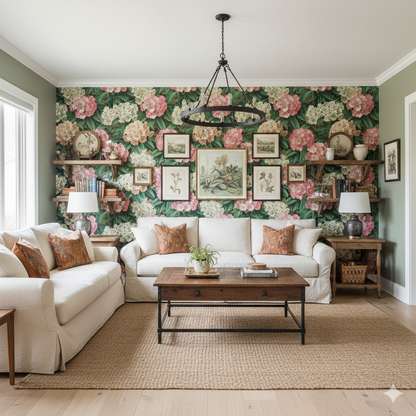 Blush Boughs Wallpaper