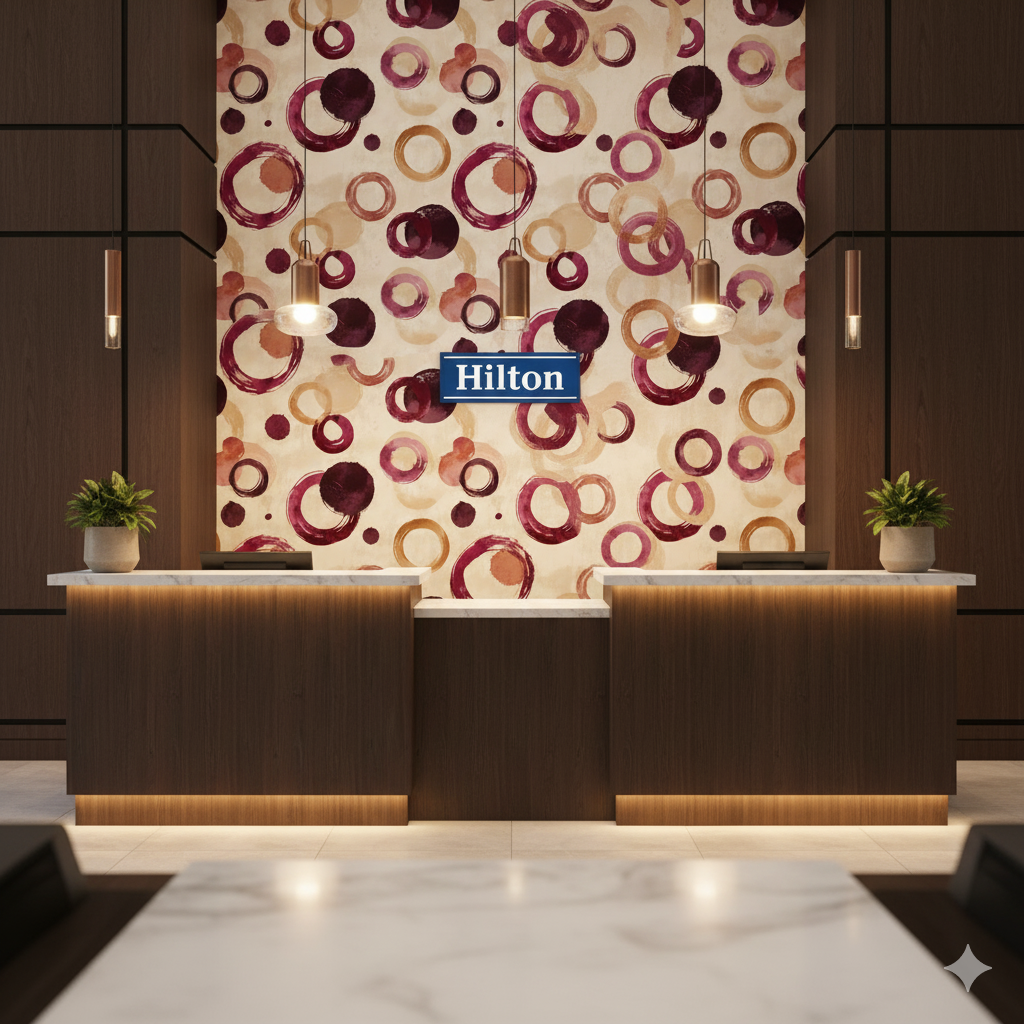 Bordeaux Echo Wallpaper