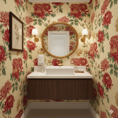 East Asian Bloom Wallpaper