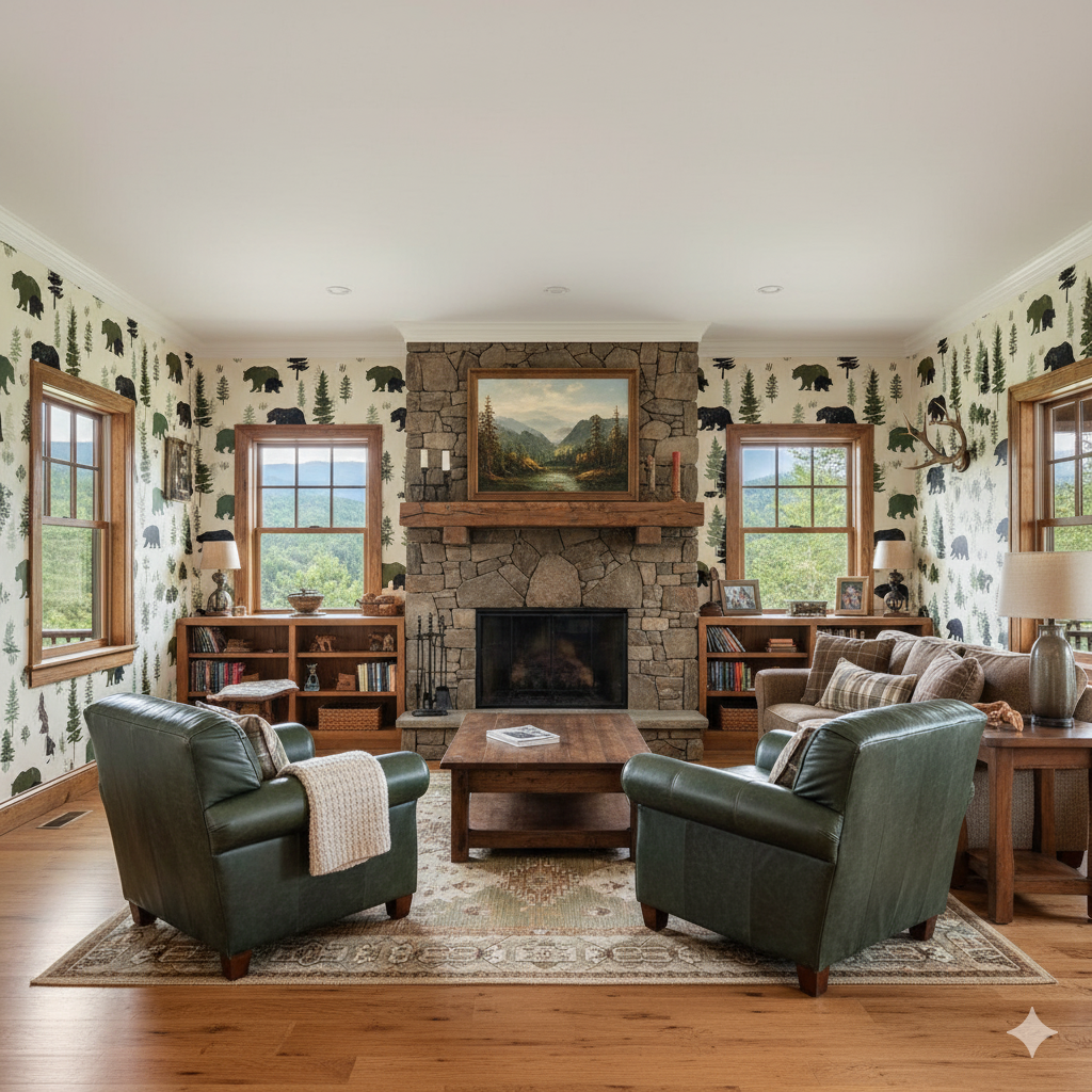 Timberline Hollow Wallpaper