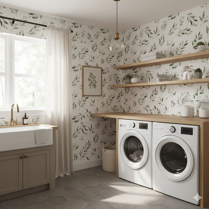 Olive Glade Wallpaper