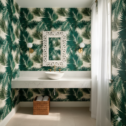 Emerald Canopy Wallpaper