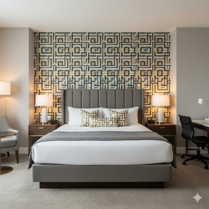 Aurum Maze Wallpaper