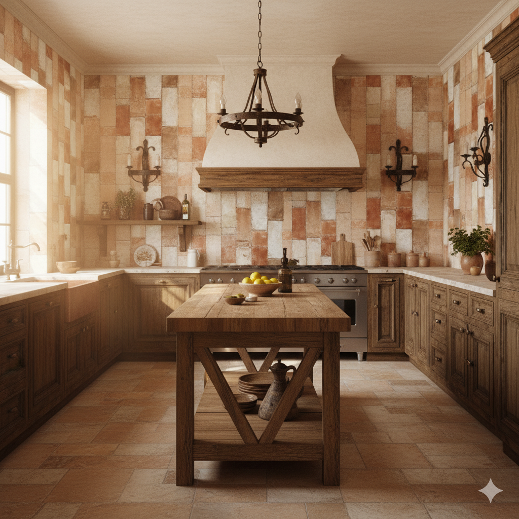 Siena Brick Wallpaper