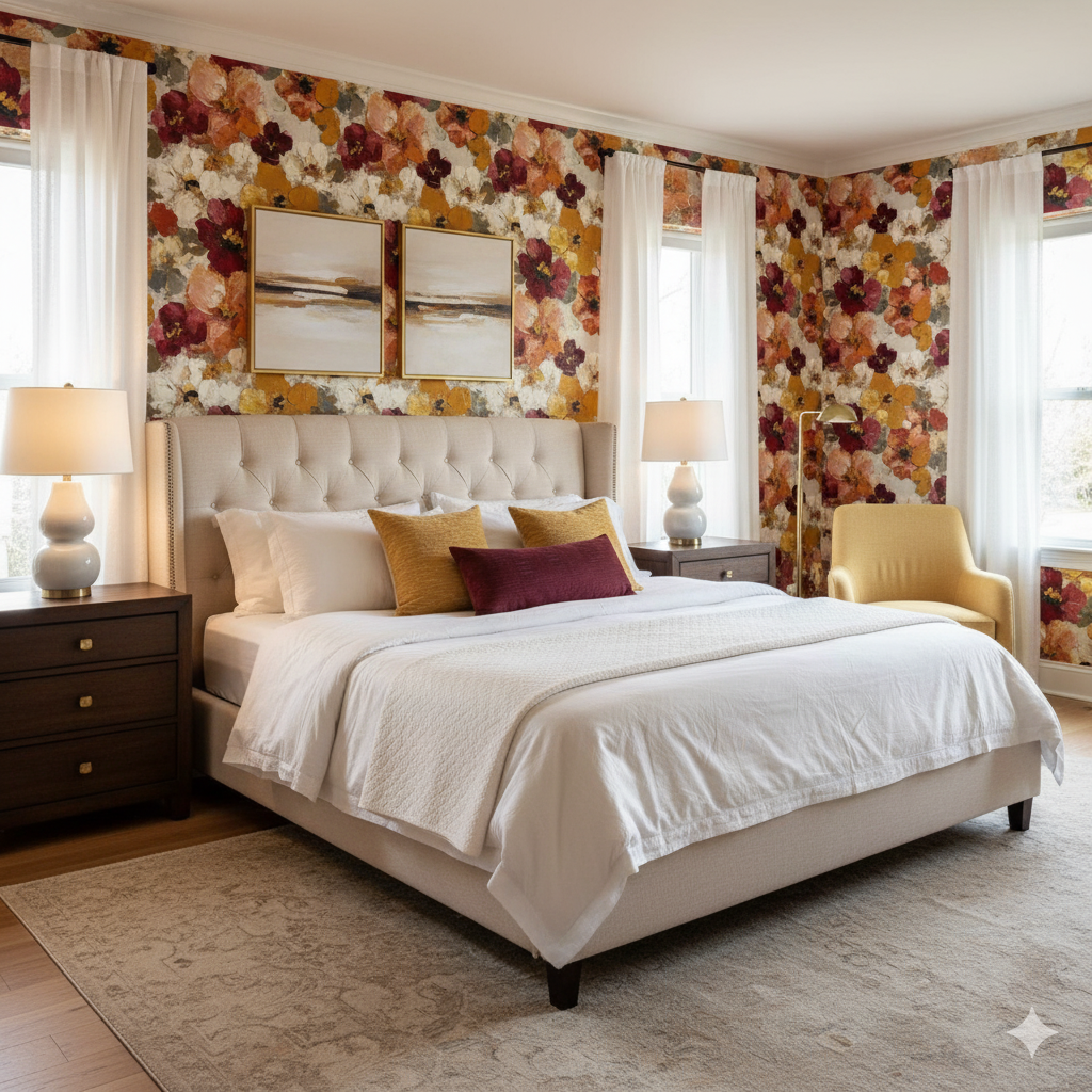 Provençal Bloom Wallpaper