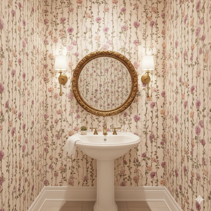 Vineyard Rosewalk Wallpaper