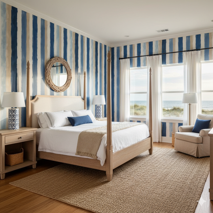 Coastal Strokes Wallpaper