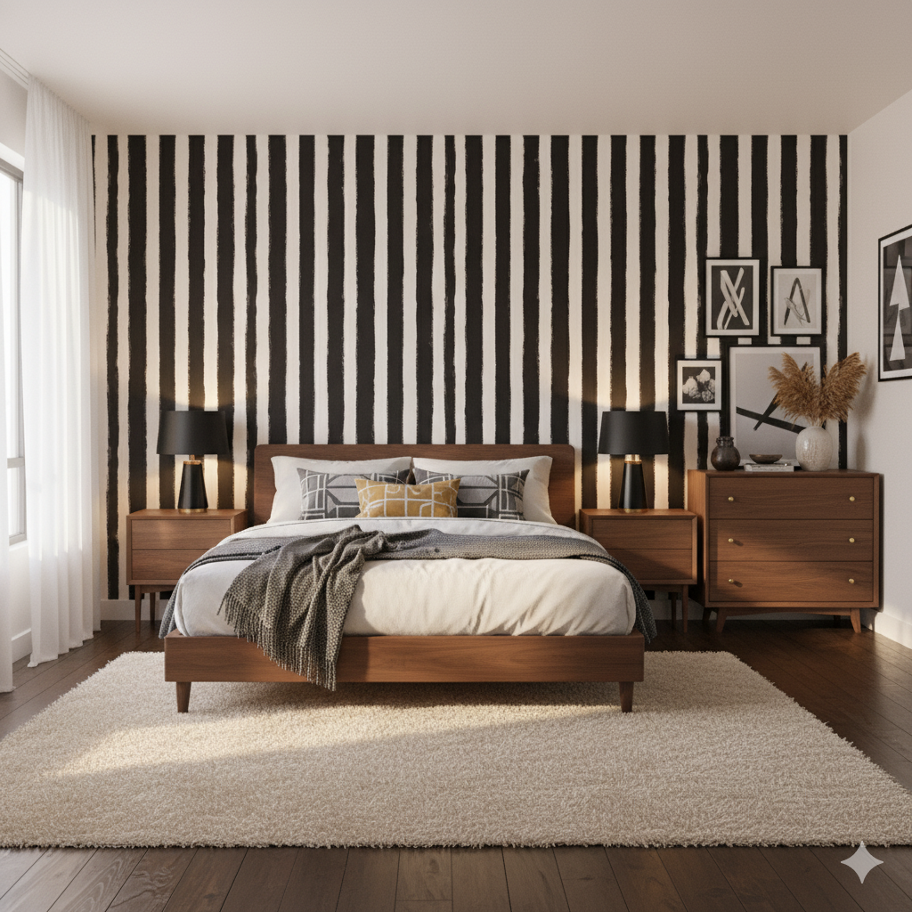 Cortez Stripe Wallpaper