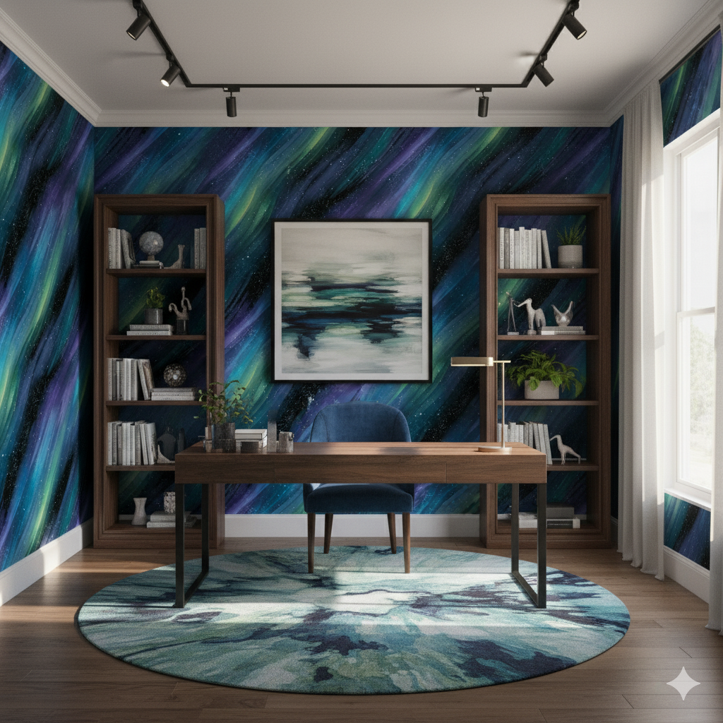 Aurora Vale Wallpaper