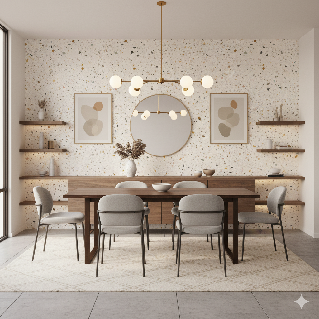 Lido Grain Wallpaper