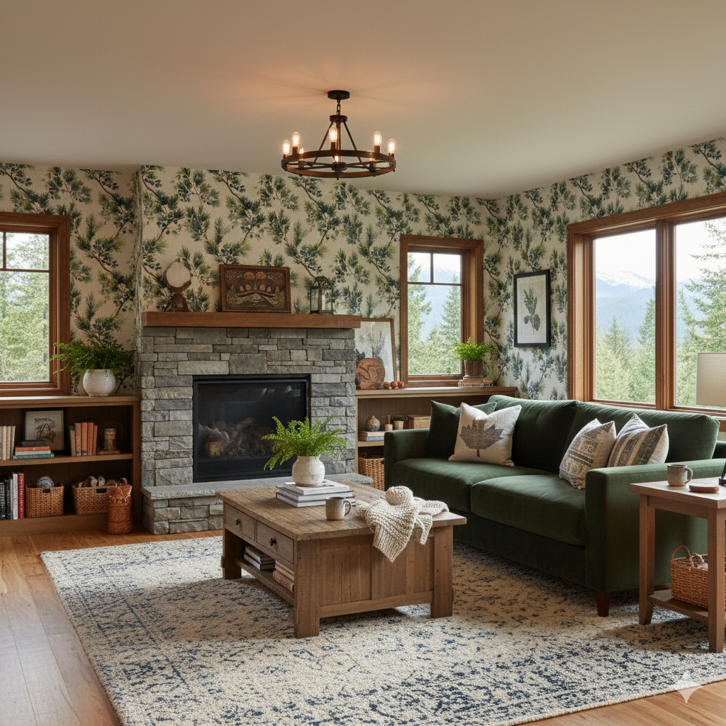 Bitterberry Field Wallpaper