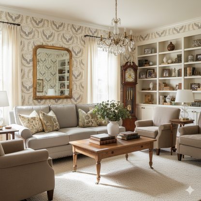 Paloma Circle Wallpaper