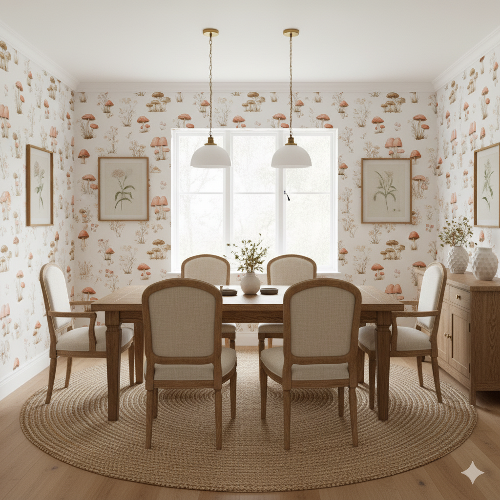 Woodland Forager Wallpaper