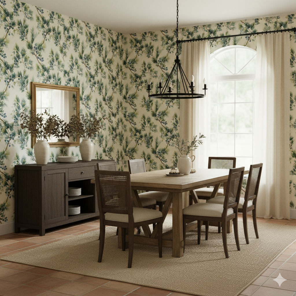 Bitterberry Field Wallpaper