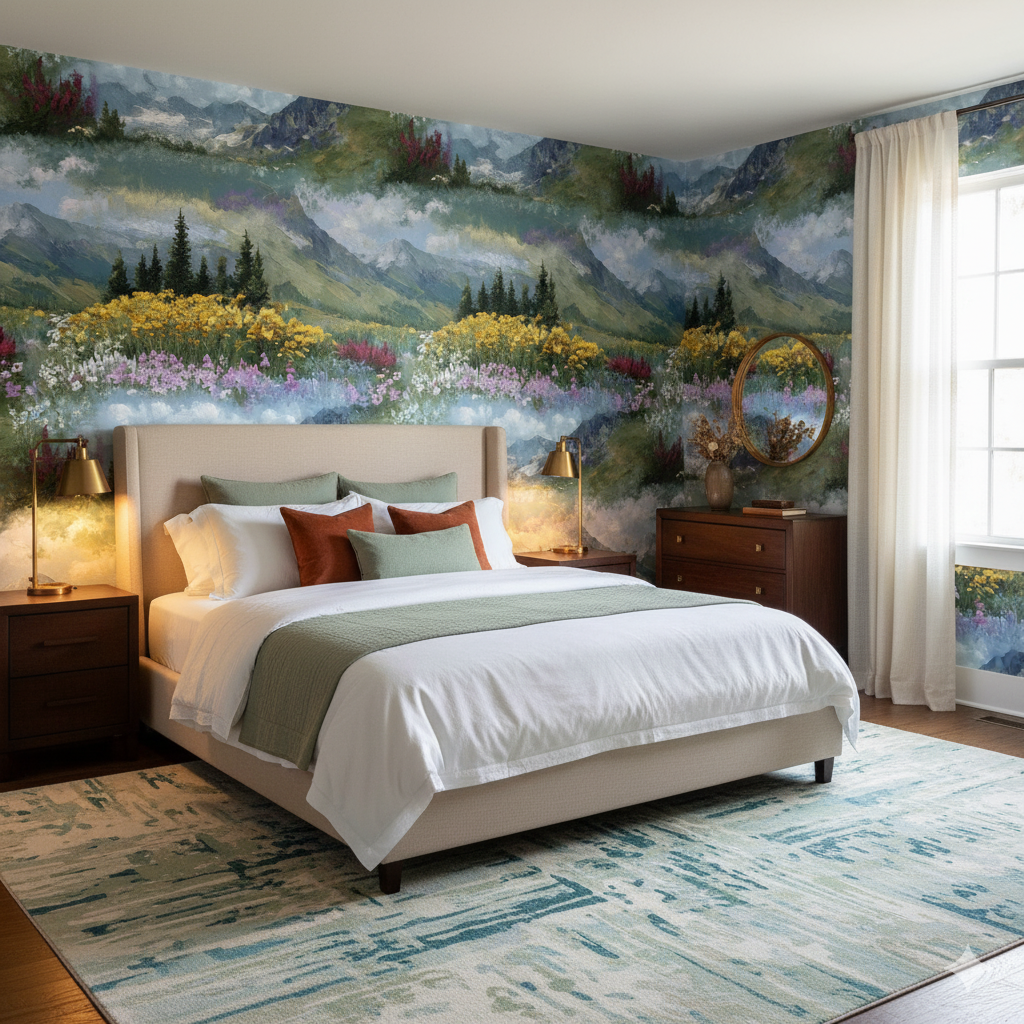 Alpine Bloom Wallpaper